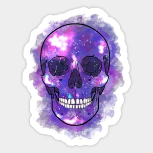 Cosmic Skull 4 Sticker